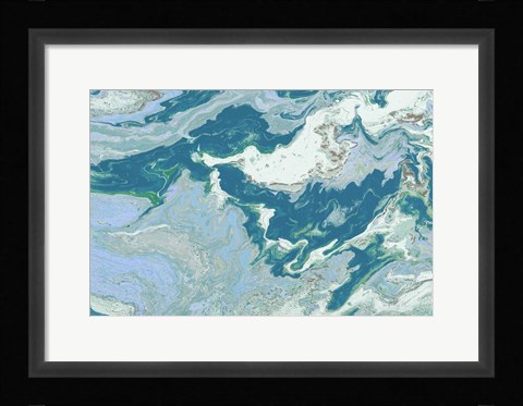 Framed Explore the Space Print