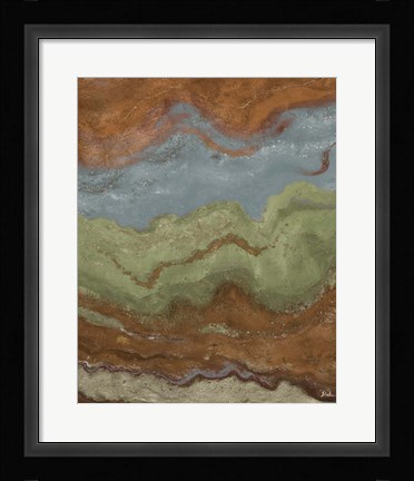 Framed Autumn Tierra I Print