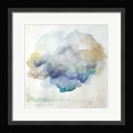 Framed Clouds II Print