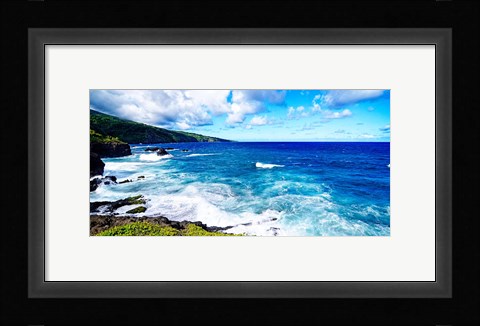Framed Cool Beach I Print