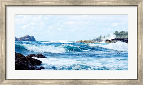 Framed Cool Beach II Print