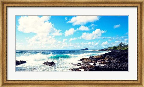 Framed Cool Beach III Print