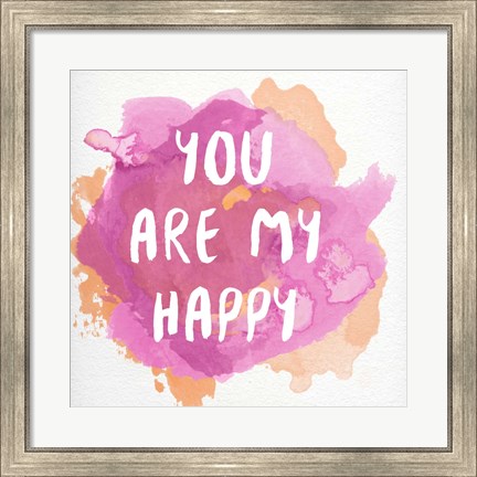 Framed You Are You I Print