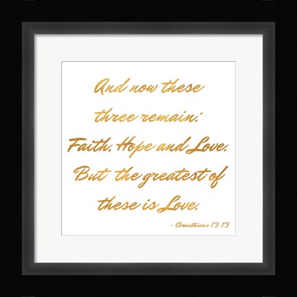 Framed Three Remain Print