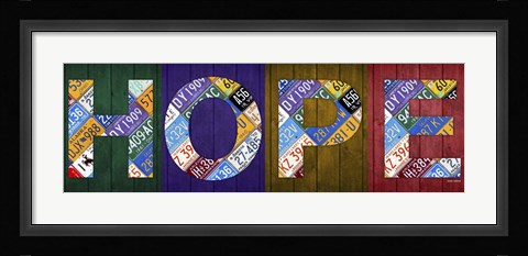 Framed Hope Print