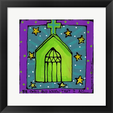 Framed Church Print