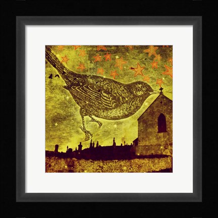 Framed Bird Print