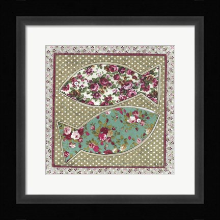 Framed Two Fish Print