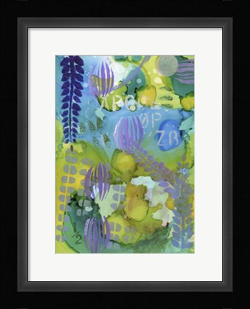 Framed Texture - Pastels Print