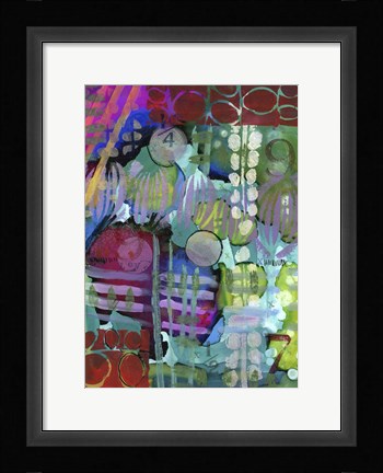 Framed Texture 9 Print