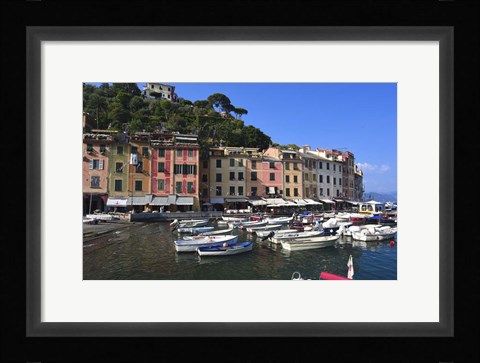 Framed Portofino 2A Print