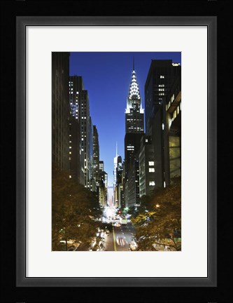 Framed Tudor 1 Less Blue Print