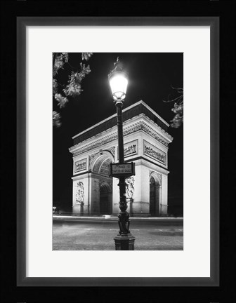 Framed Arch 1 BW Print
