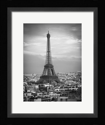 Framed Eiffel Tower  5 Print
