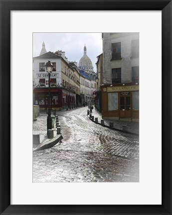 Framed Montmartre 1 Print