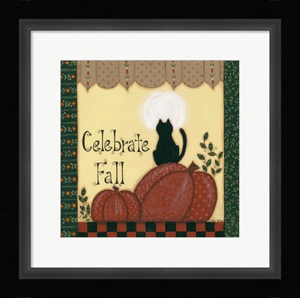 Framed Celebrate Fall Print