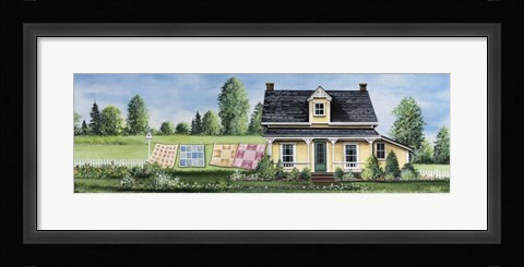 Framed Spring is in the Air Print
