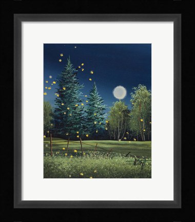 Framed Summer Night Print