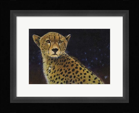Framed Cheetah Print