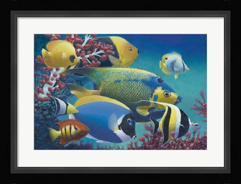 Framed Queen Angel Print