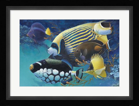 Framed Emporer Angel Print