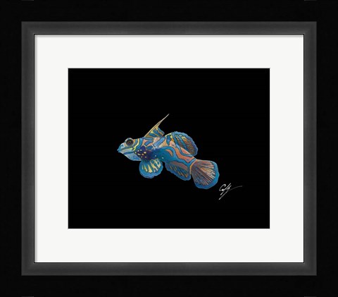 Framed Mandarin Print