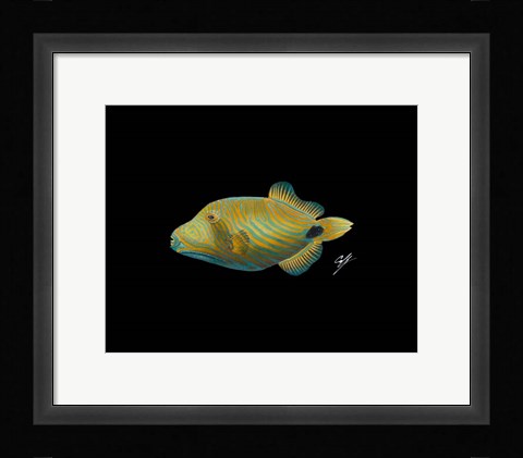 Framed Undulate Trigger Print