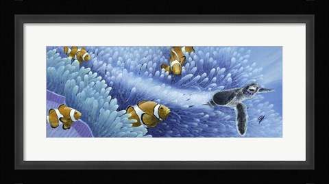 Framed Journey Begins Print