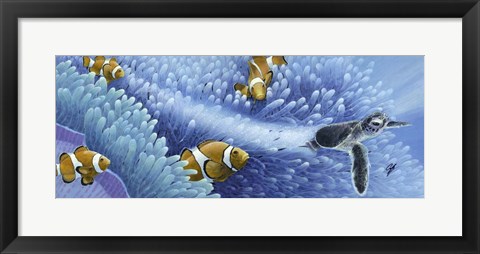 Framed Journey Begins Print