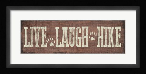Framed Hike Print