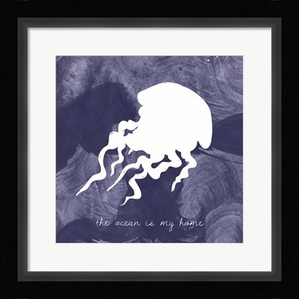 Framed Squid Print