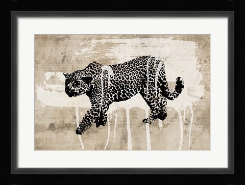 Framed Leopard Print