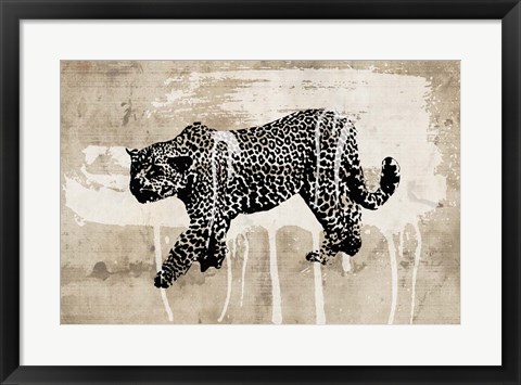Framed Leopard Print