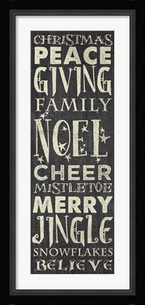 Framed Christmas Print