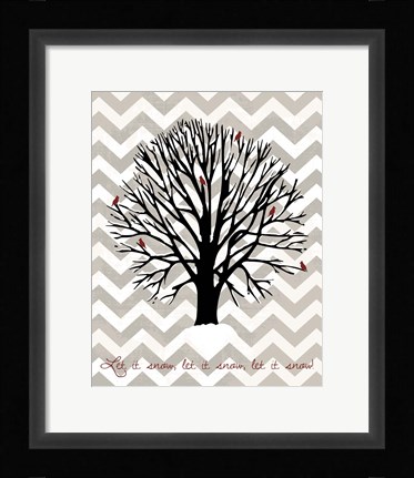 Framed Tree Print