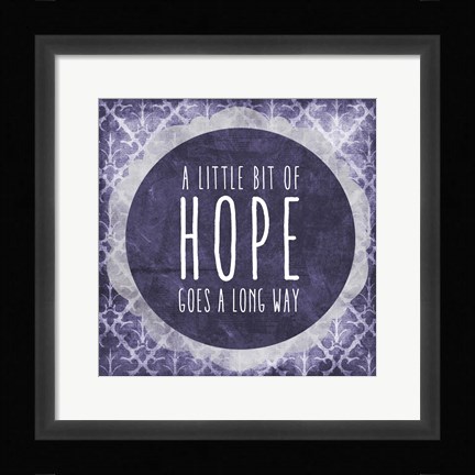 Framed Hope Print
