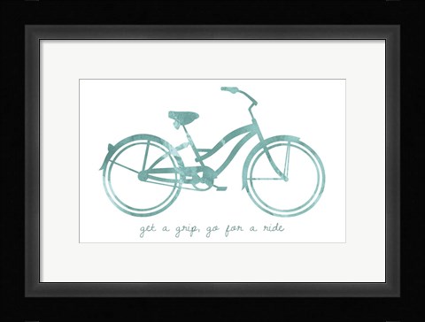Framed Bike 1 Print