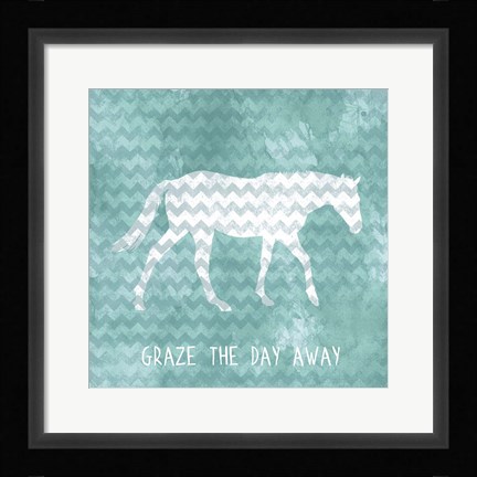 Framed Horse 1 Print