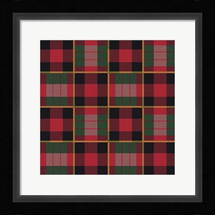 Framed Tartan 2 Print