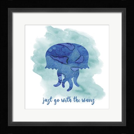 Framed Jellyfish Print