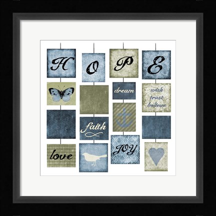 Framed Hope Print