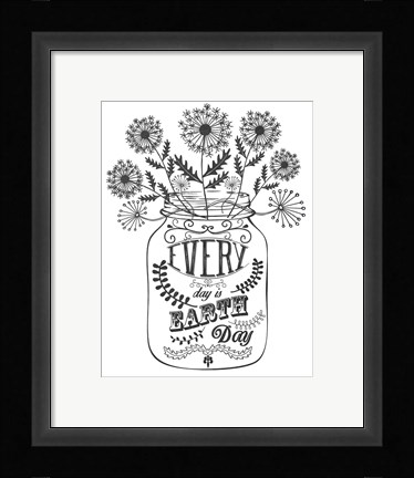 Framed Earth Day Print