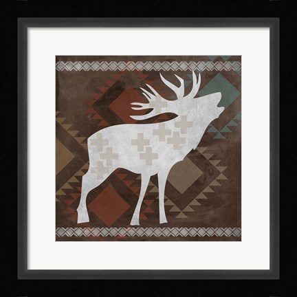 Framed Moose Print