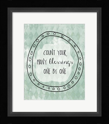 Framed Blessing Print