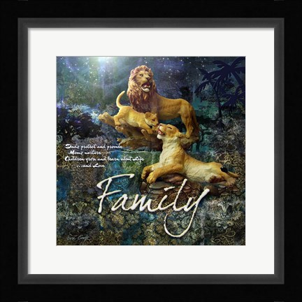 Framed Family Print