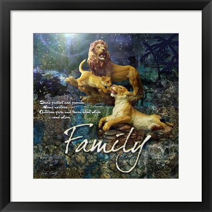 Framed Family Print