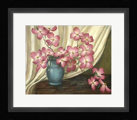 Framed Pink Dogwoods Print