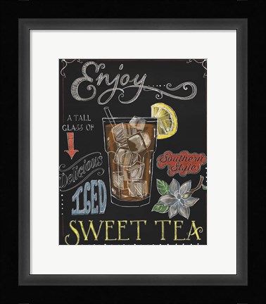 Framed Iced Tea Print