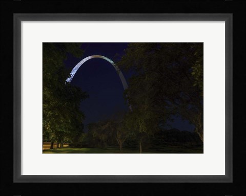 Framed Arch In The Park Print
