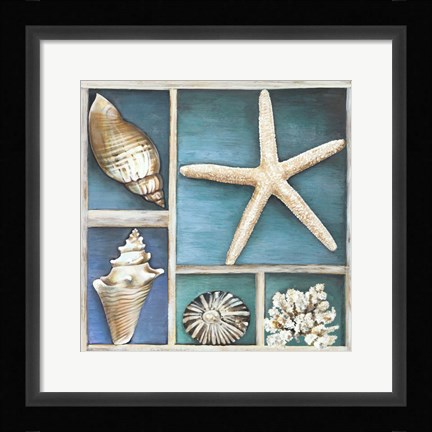 Framed Collection of Memories II Print